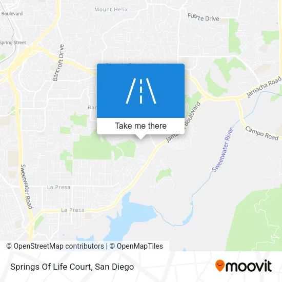 Mapa de Springs Of Life Court