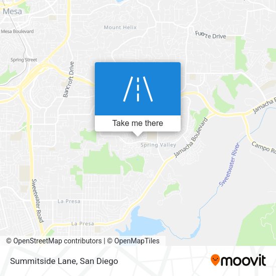 Mapa de Summitside Lane