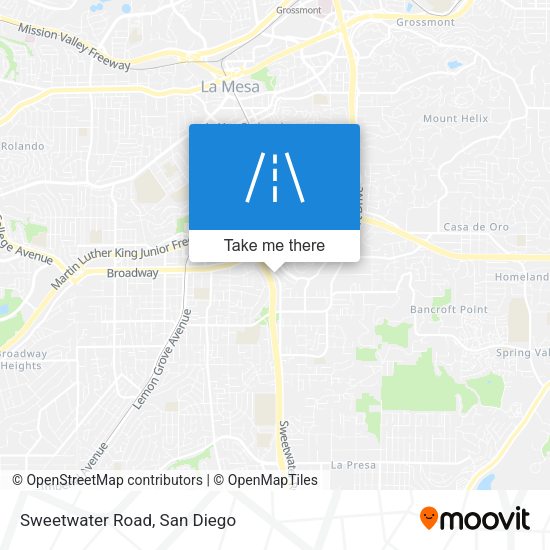 Mapa de Sweetwater Road