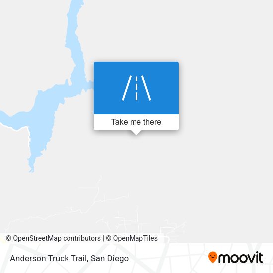 Anderson Truck Trail map