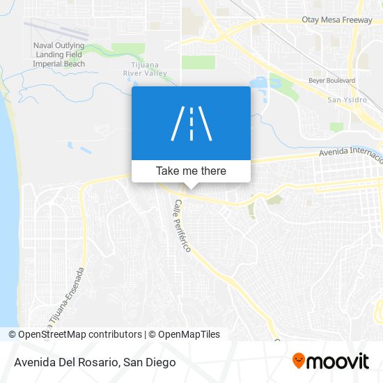 Mapa de Avenida Del Rosario