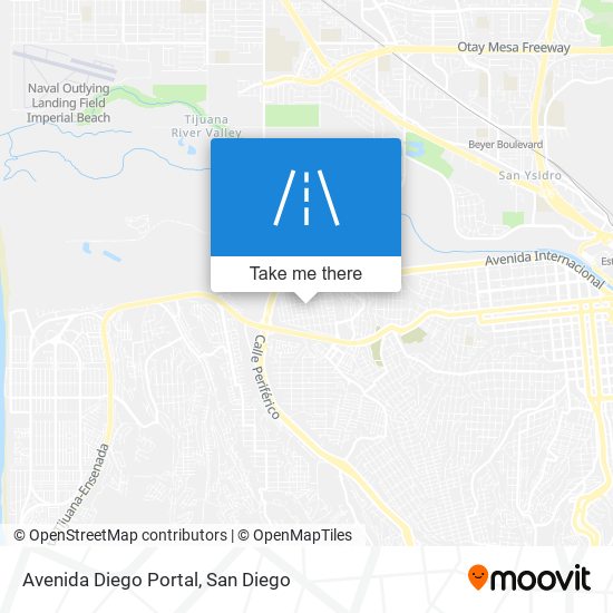 Avenida Diego Portal map