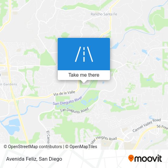 Mapa de Avenida Feliz