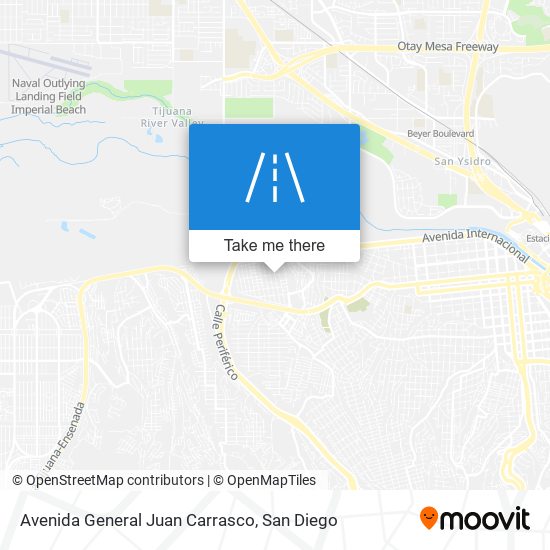 Mapa de Avenida General Juan Carrasco