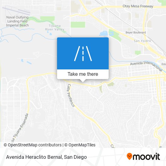 Mapa de Avenida Heraclito Bernal