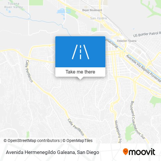Mapa de Avenida Hermenegildo Galeana