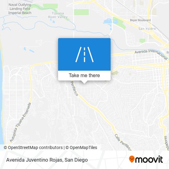 Avenida Juventino Rojas map