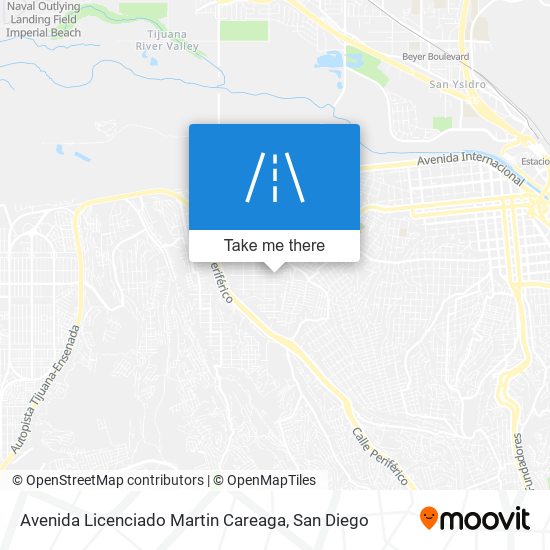 Mapa de Avenida Licenciado Martin Careaga