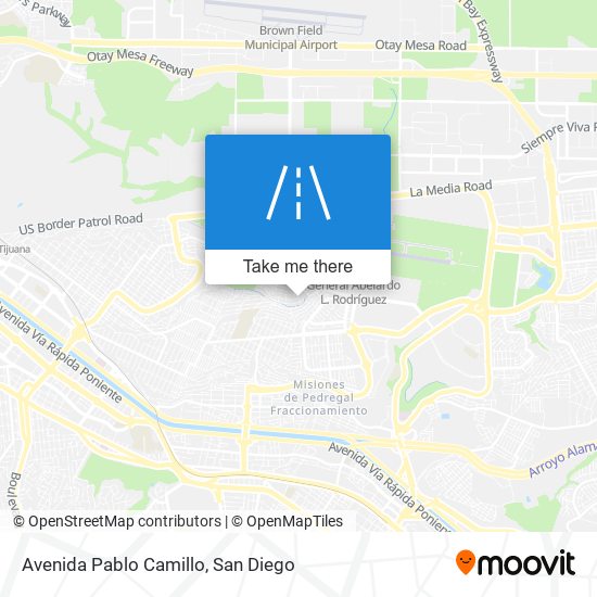 Avenida Pablo Camillo map