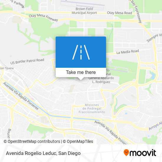 Mapa de Avenida Rogelio Leduc