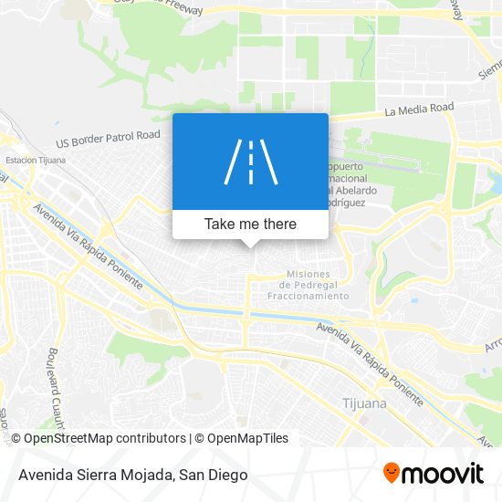 Mapa de Avenida Sierra Mojada