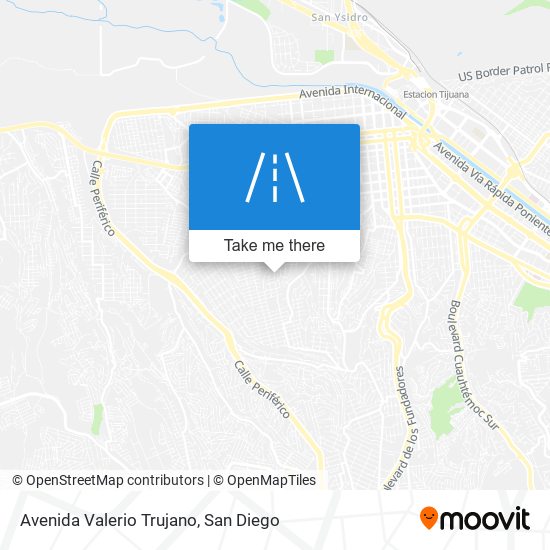 Avenida Valerio Trujano map