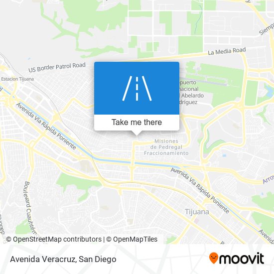Mapa de Avenida Veracruz