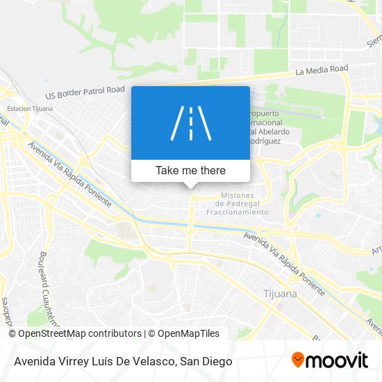 Mapa de Avenida Virrey Luís De Velasco