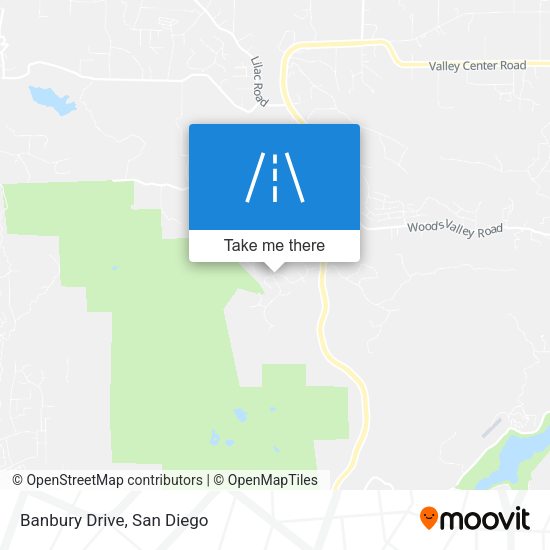 Mapa de Banbury Drive