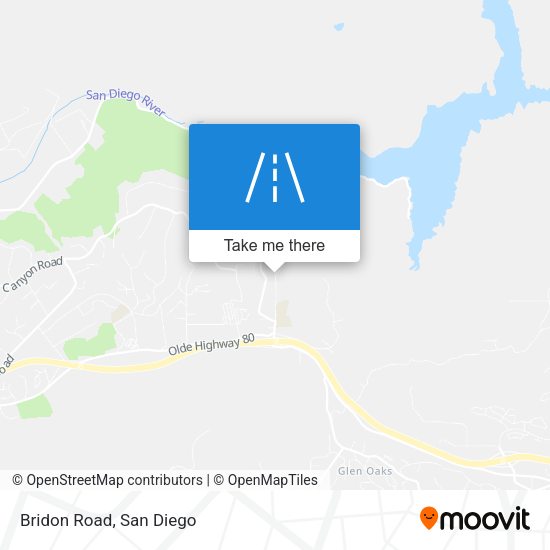 Mapa de Bridon Road