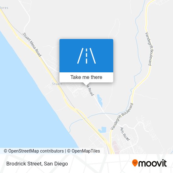 Mapa de Brodrick Street