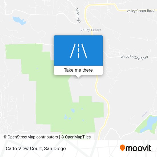 Mapa de Cado View Court