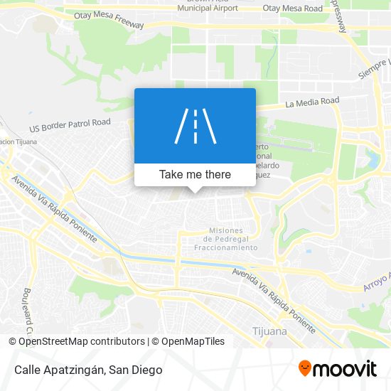 Calle Apatzingán map