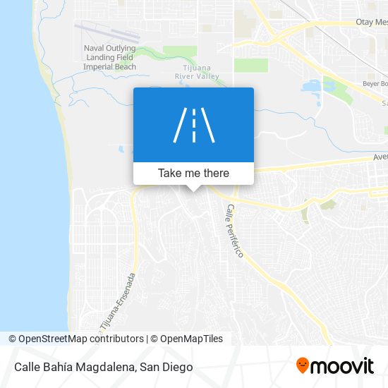 Calle Bahía Magdalena map