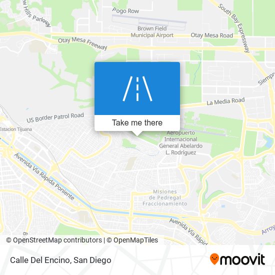 Mapa de Calle Del Encino
