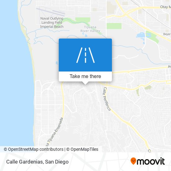 Mapa de Calle Gardenias