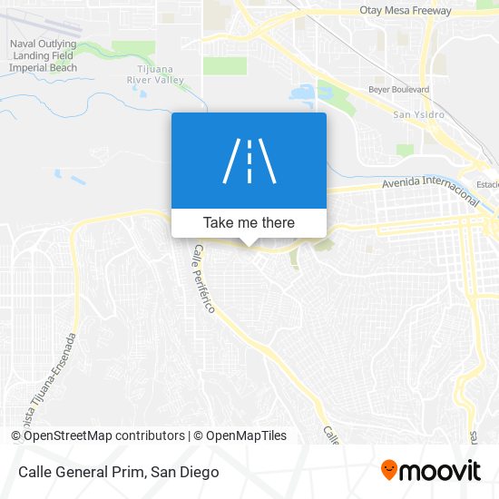 Calle General Prim map