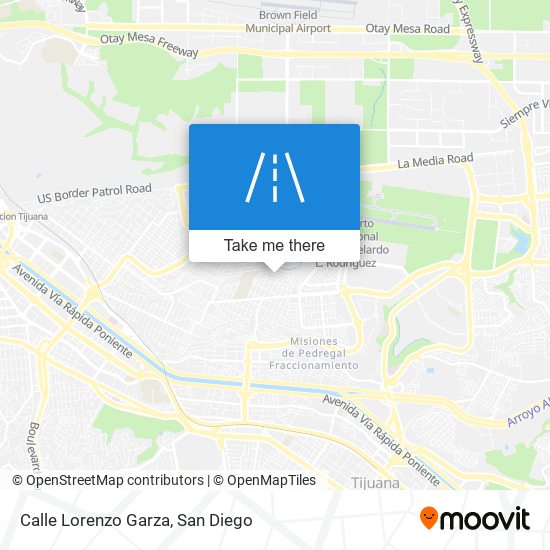 Calle Lorenzo Garza map