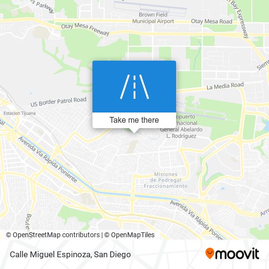 Mapa de Calle Miguel Espinoza