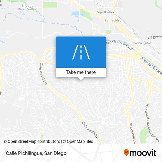 Mapa de Calle Pichilingue