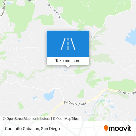 Caminito Caballos map