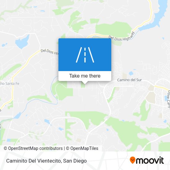 Caminito Del Vientecito map