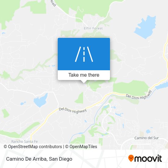 Mapa de Camino De Arriba