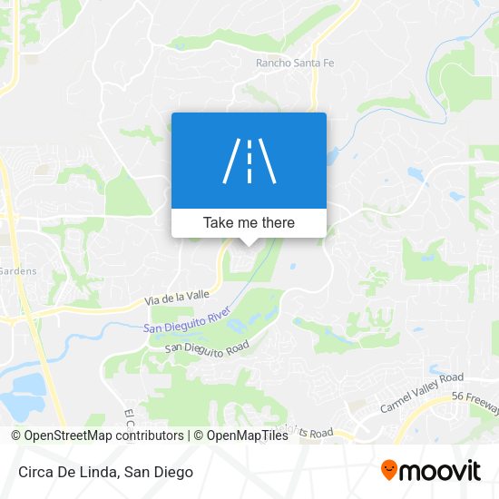 Mapa de Circa De Linda