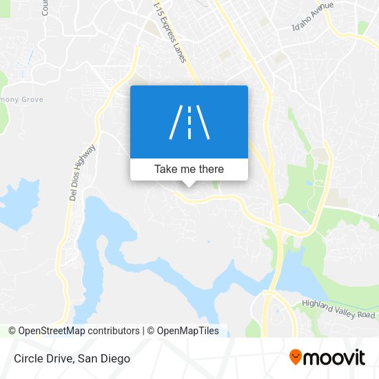 Mapa de Circle Drive