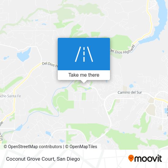 Mapa de Coconut Grove Court