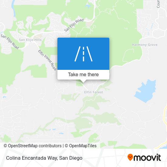 Mapa de Colina Encantada Way