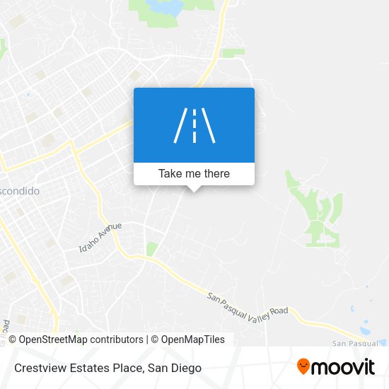 Crestview Estates Place map