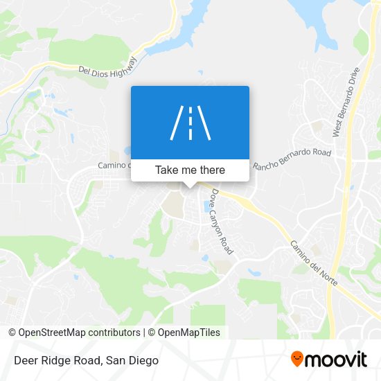 Mapa de Deer Ridge Road