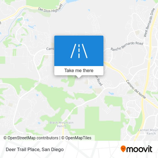 Mapa de Deer Trail Place