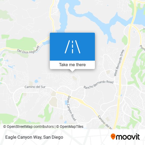 Eagle Canyon Way map