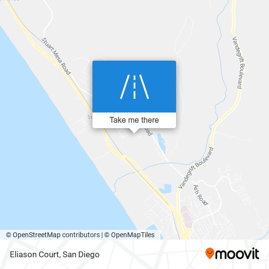 Eliason Court map