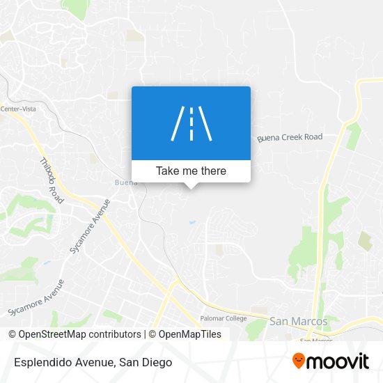 Mapa de Esplendido Avenue