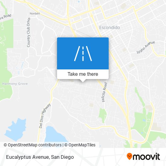 Mapa de Eucalyptus Avenue