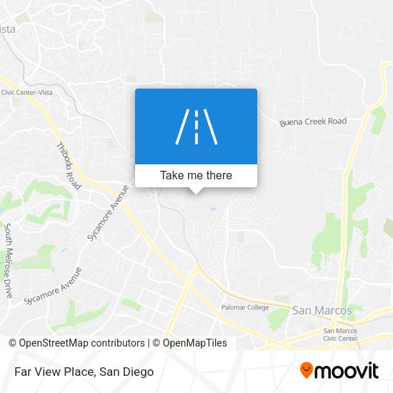 Mapa de Far View Place