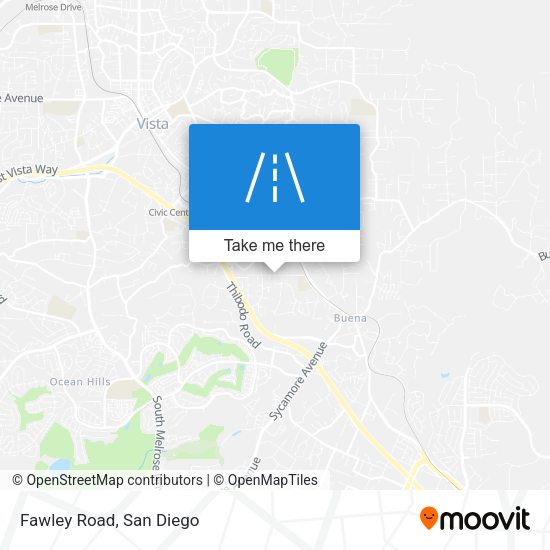 Mapa de Fawley Road