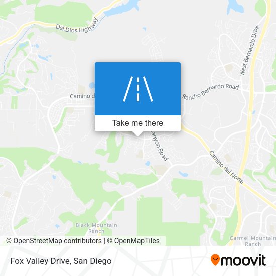 Fox Valley Drive map