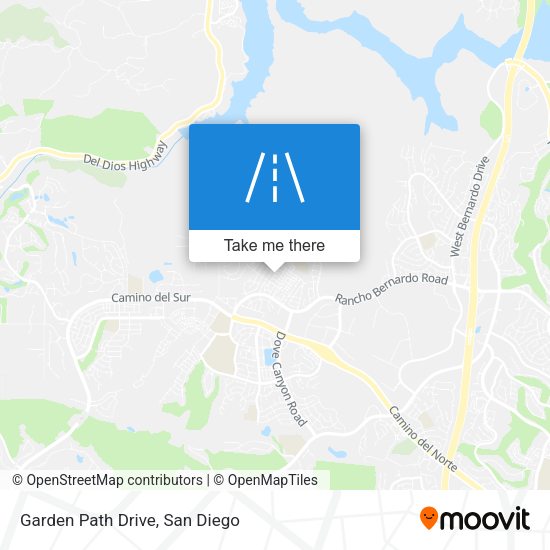Mapa de Garden Path Drive