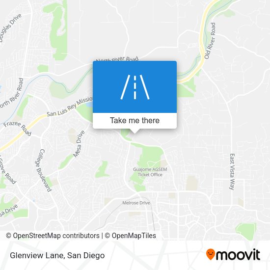 Mapa de Glenview Lane