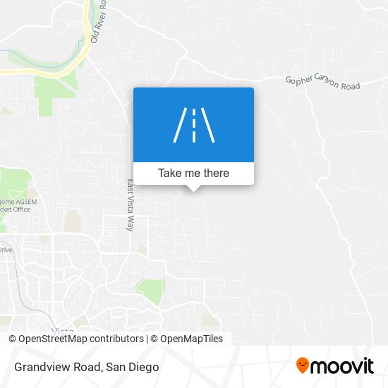 Mapa de Grandview Road
